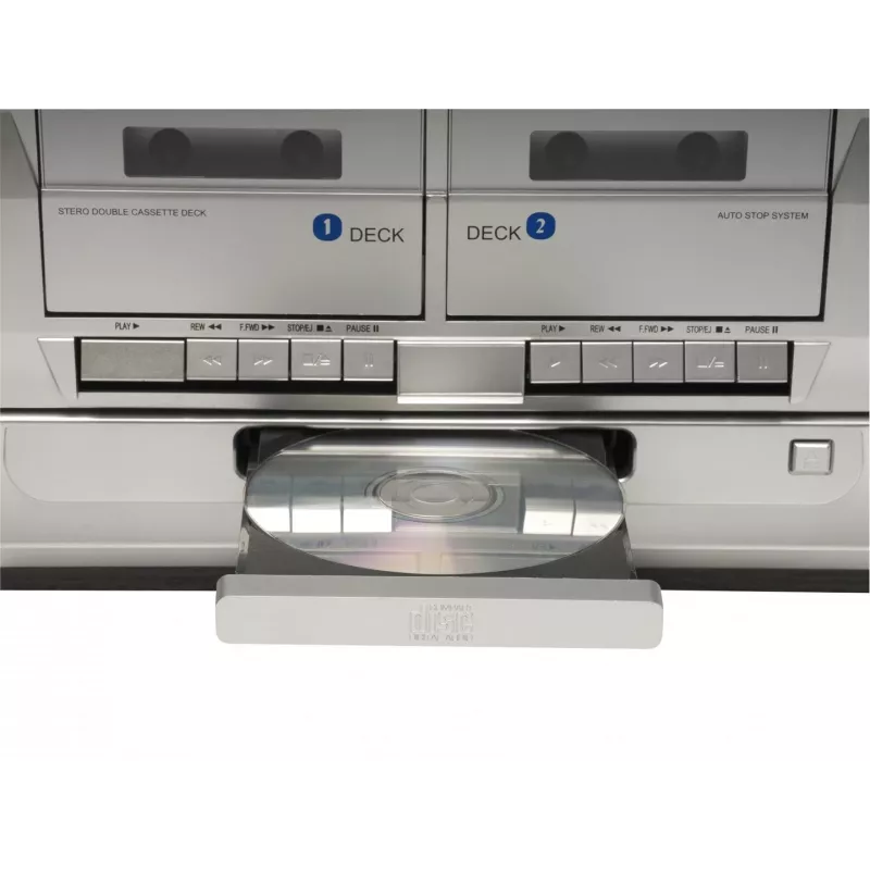 Inter Sales Denver MRD-166 - 6.9 Kg - Black - Grey - Personal CD...