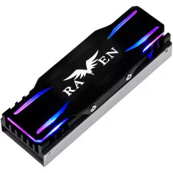 M.2 SSD cooling set SILVERSTONE SST-TP03-ARGB with ARGB support