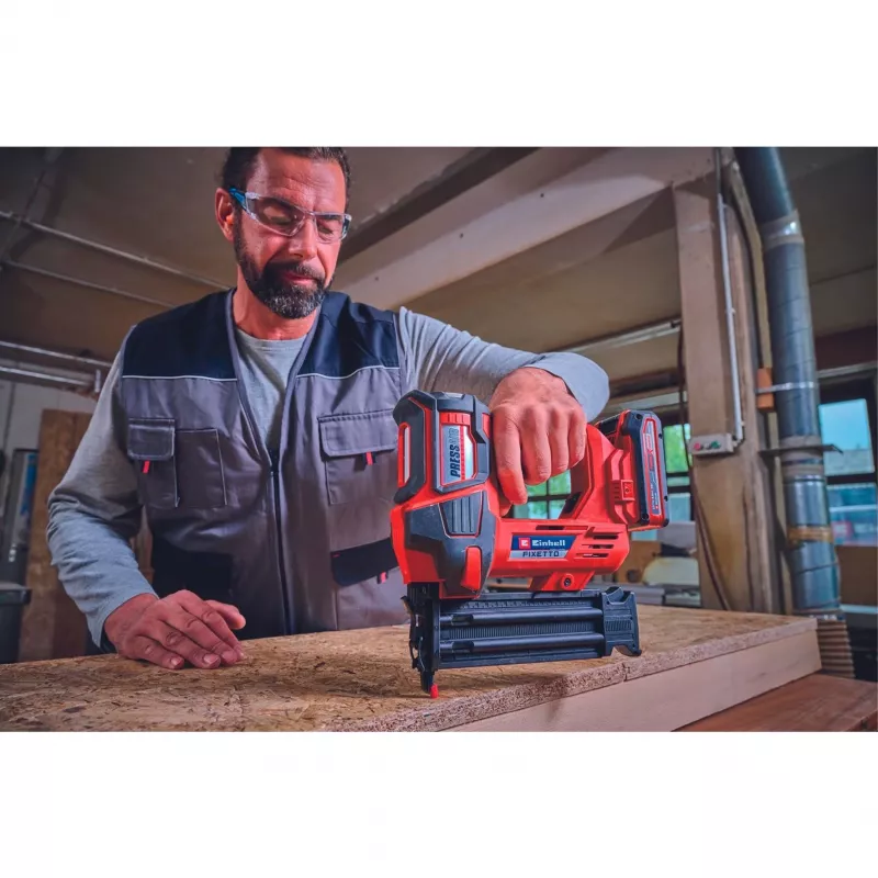 Nailer/staple gun Einhell 4257795 Battery 18V 60 shots/min Red