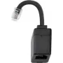 Hager EHZ001A cable gender changer R12 RJ10 Black (EHZ001A)