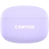 Canyon TWS-9 CNS-TWS9P Headphones – True Wireless – Bluetooth 5.4 – In-Ear – 6h + 30h Laufzeit – USB-C Ladecase – Touch-Steuerung – lilac