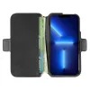 Wallet case Krusell 62396 for iPhone 13 Pro Max 17 cm Black