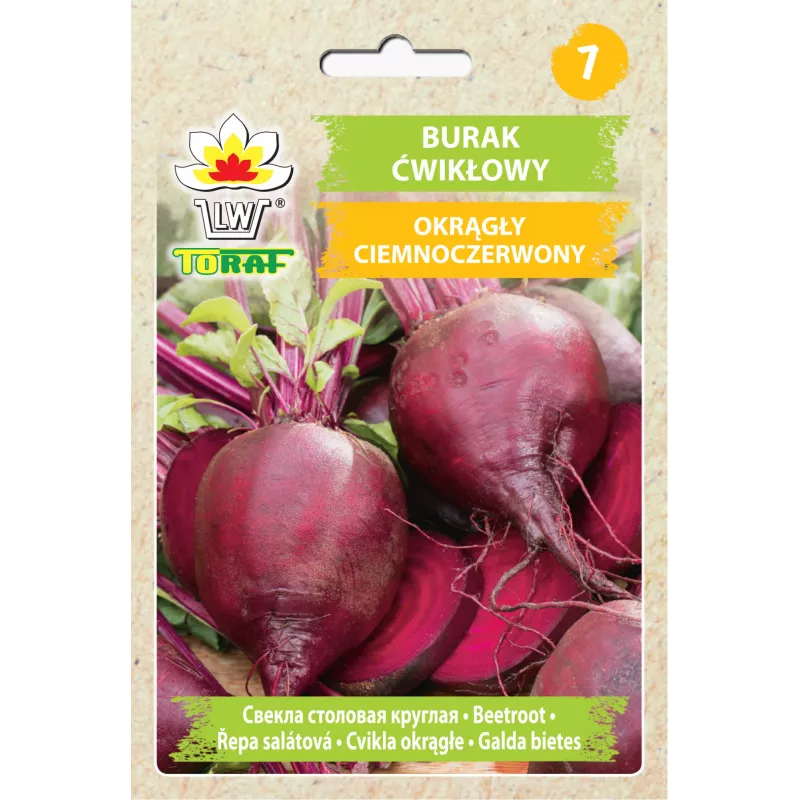 Dark Red Beetroot Toraf Vegetable Seeds, 20g Pack