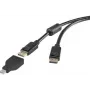 DisplayPort to Mini DisplayPort Cable Renkforce 3 m – 1x DisplayPort plug to 1x Mini-DisplayPort plug
