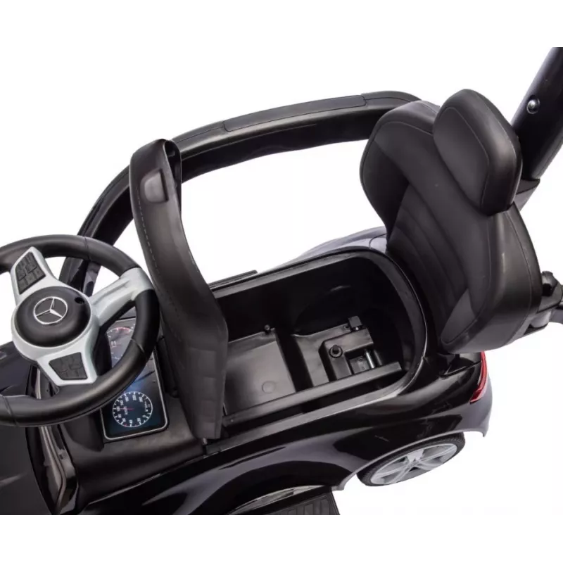 Ride-on push car milly mally Mercedes C-Class Black, model 6107