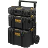 Tool storage box DeWalt DWST83402-1, black/yellow, 554×500×1150 mm