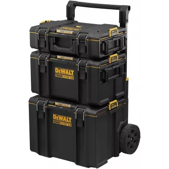 Tool storage box DeWalt DWST83402-1, black/yellow, 554×500×1150 mm