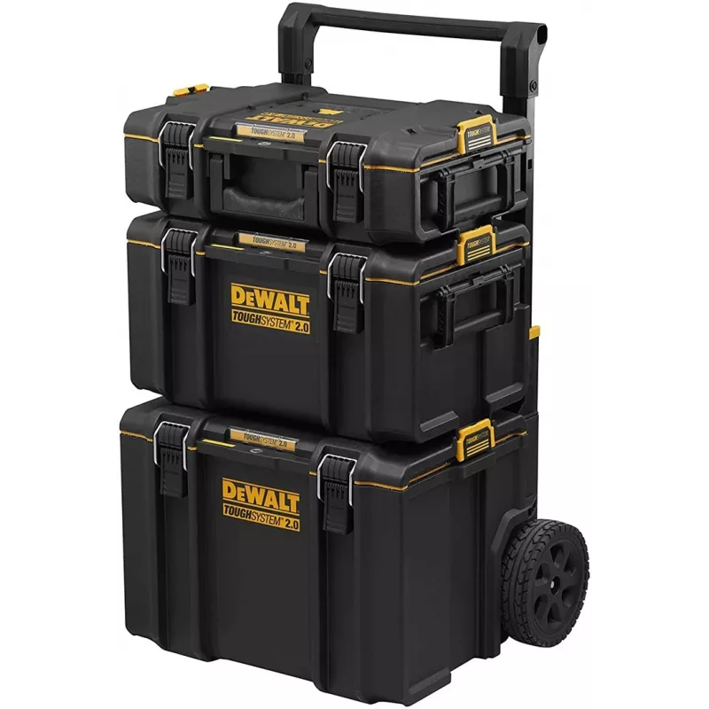 Tool storage box DeWalt DWST83402-1, black/yellow, 554×500×1150 mm