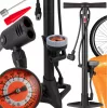 Bicycle and Car Floor Pump Extralink with Pressure Gauge — model EX.29638