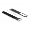 Cable tie mount DeLOCK 19603 Hook-and-loop black 127x20mm 5pcs