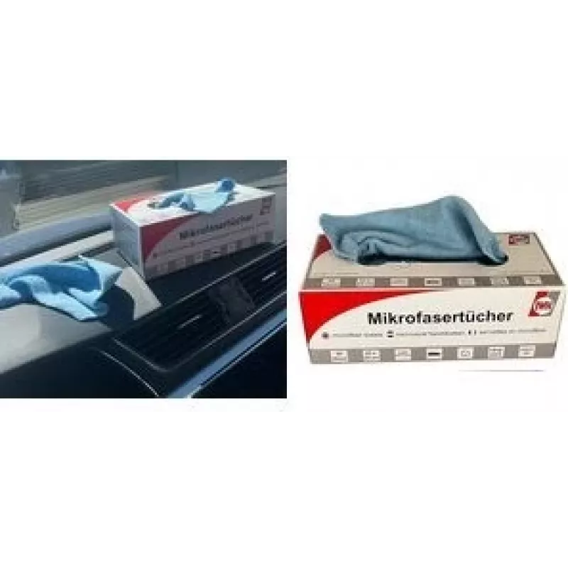 Microfiber cleaning cloths IWH 071125 box 20 pcs, size 250 mm
