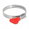 Butterfly Clamp DeLOCK 400 SS 40 - 60 mm 5 pieces red