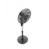Floor blade fan Midea FS40-23MT — 3 speeds, timer 2 h, 50 W, 220–240 V, white, 1300 mm height