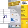 Avery 3481 Self-Adhesive Label Rectangle Permanent White 2100 pcs