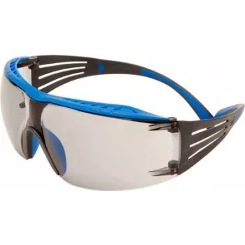 3M SF407XSGAF-BLU safety eyewear Safety glasses Plastic, Polycarbonate Blue, Grey