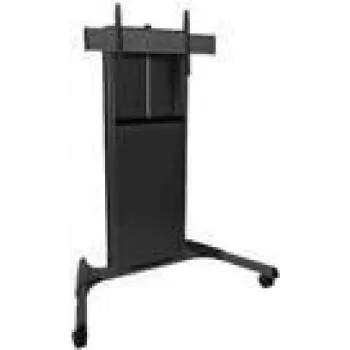 Chief Fusion Ultrawide X-Large Height Adjustable Mobile TV Cart - For Displays 55-100 - Black - Cart - for Flat Screen - Black - Screen Size: 140-254 cm (55-100)