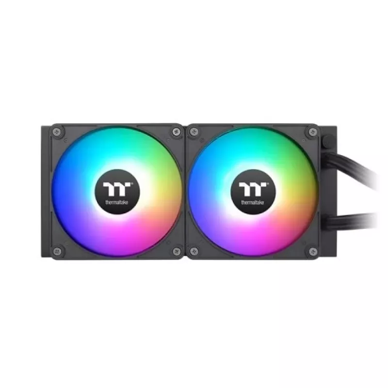 All-in-one liquid cooler Thermaltake CL-W416-PL14SW-A 14 cm Black