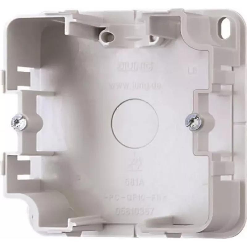 Jung MontageEnclosure 1-way for Surface-Mount-Kappen 581 A (581A)