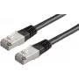 Patch Cord ROLINE S/FTP (PiMF) Cat.6 10.0 m Black