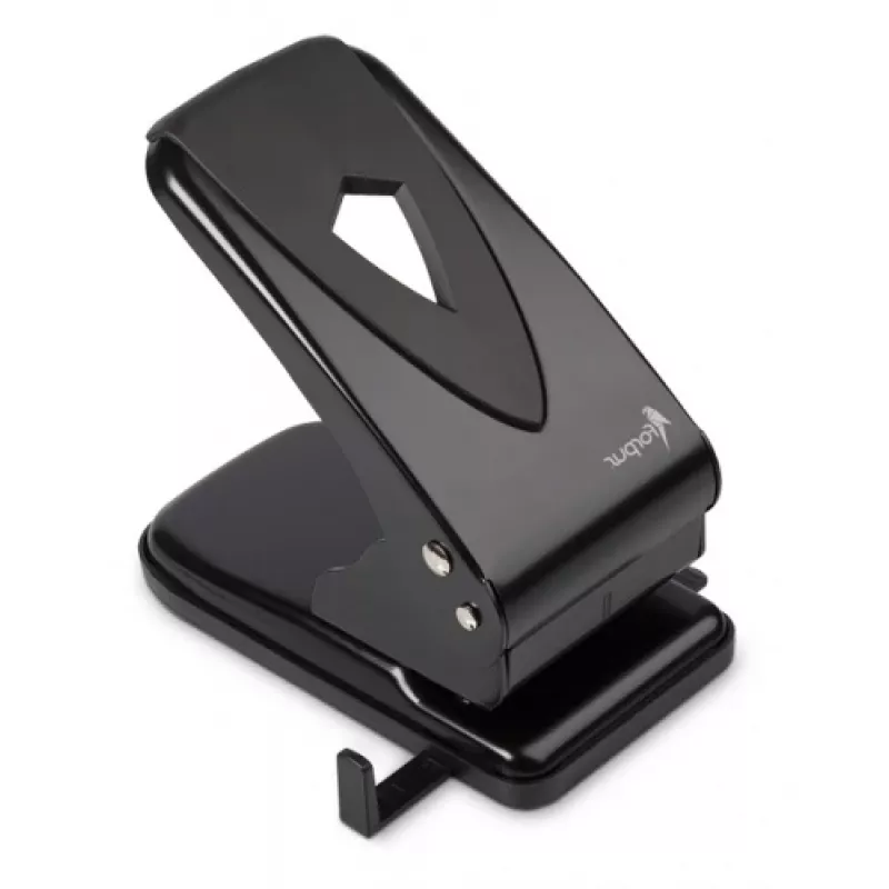 Forpus Punch hole, black, up to 70 sheets, metal 1101-025