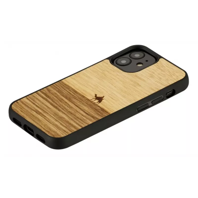 Protective phone case Man and Wood for iPhone 12 mini — Terra Black