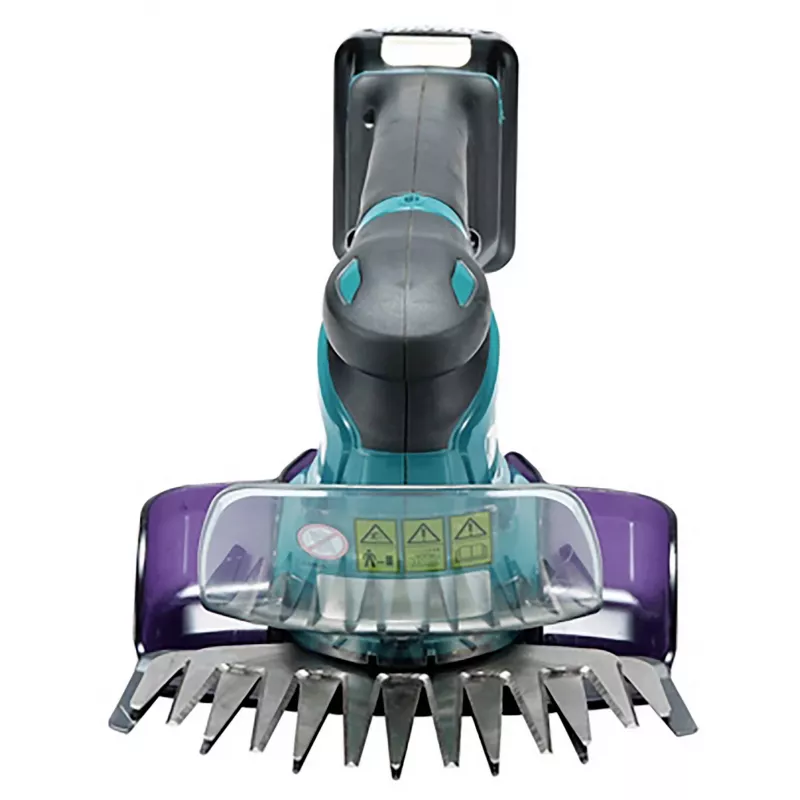 UM600DSMEX cordless grass shears 10.8Volt blue black 2x Li-ion battery 4.0Ah