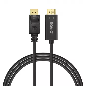 Cable Display Port to HDMI 1,5m, CL-183 Savio SAVKABELCL-183