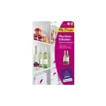 Avery Zweckform My Design Bottles-Labels - Labels - 90 x 120 mm - 20 label(s) (5 Sheets x 4) (MD4001)