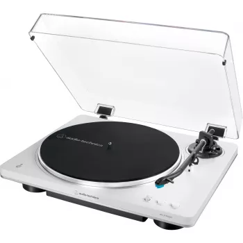 Belt-drive audio turntable Audio-Technica AT-LP70XBT Silver White Fully automatic