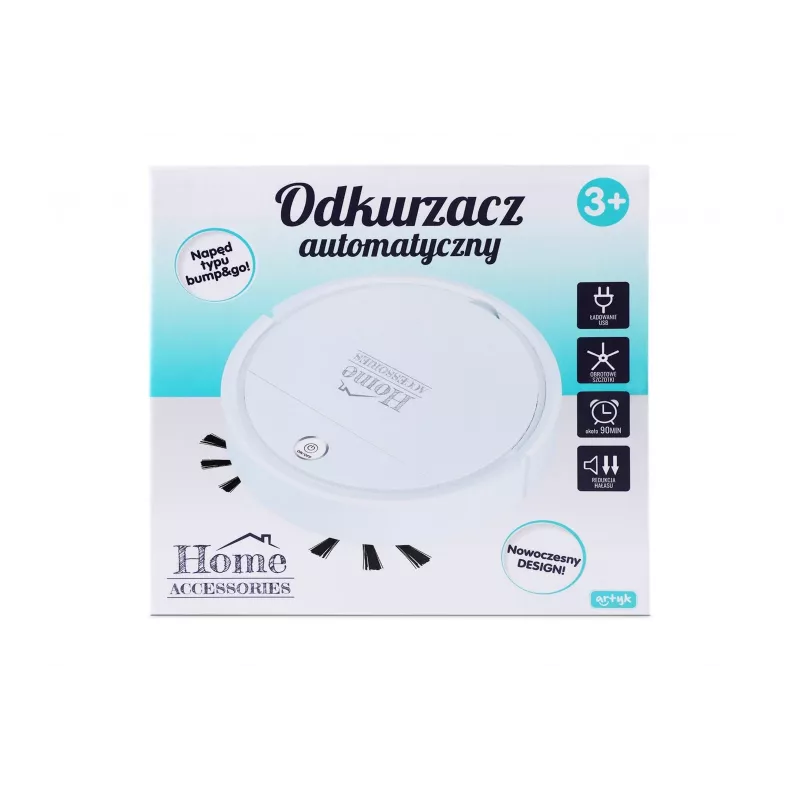 Robot cleaner Artyk 171024 compact design powerful suction