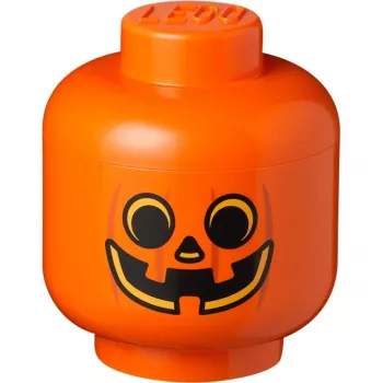 Storage box Room Copenhagen LEGO Storage Head Pumpkin large orange/black