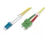 Fiber Optic Patch Cable SC APC to LC PC Digitus DK-292SCA3LC-01 1m
