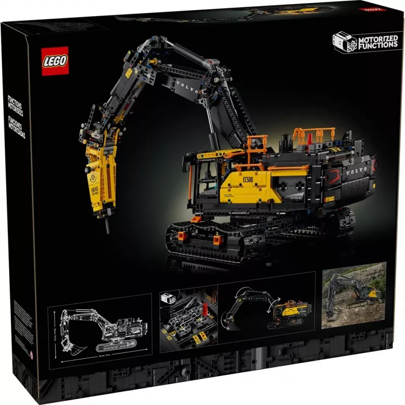 LEGO TECHNIC 42215 Volvo EC500 Hybrid Excavator