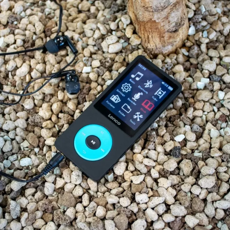 MP3 player Lenco Xemio-860BU 8 GB Black Blue LCD 18h playback