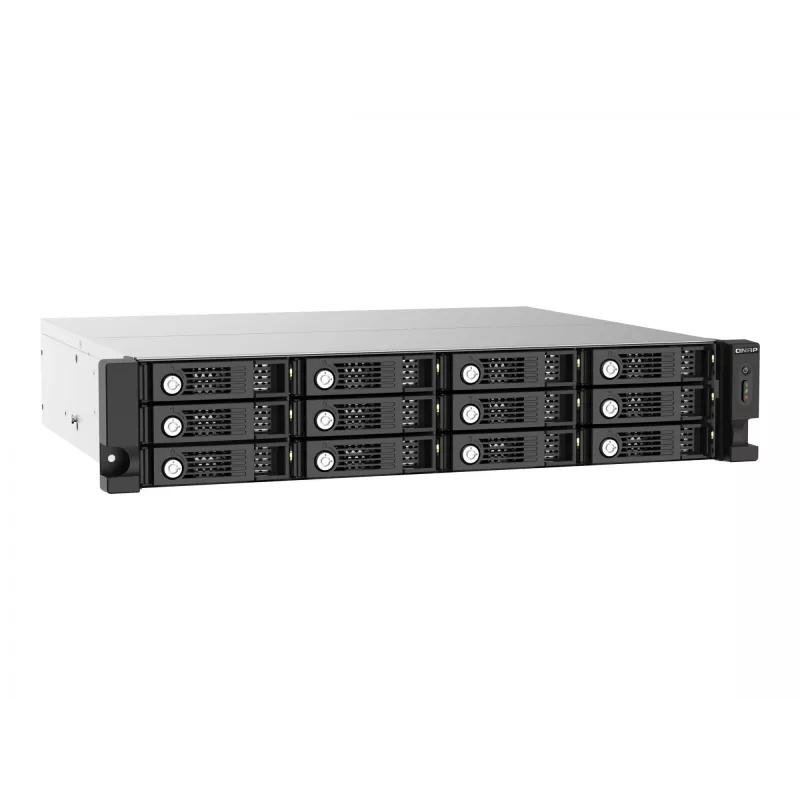 QNAP TL-R1220Sep-RP HDD/SSD enclosure Black, Grey 2.5/3.5 inch