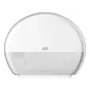 Paper towel dispenser Tork Mini Jumbo Roll 132×345×275 mm, white, MPN 555000