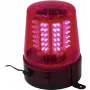 LED police light EUROLITE 108 LEDs red — emergency vehicle warning lamp, 108 red LEDs