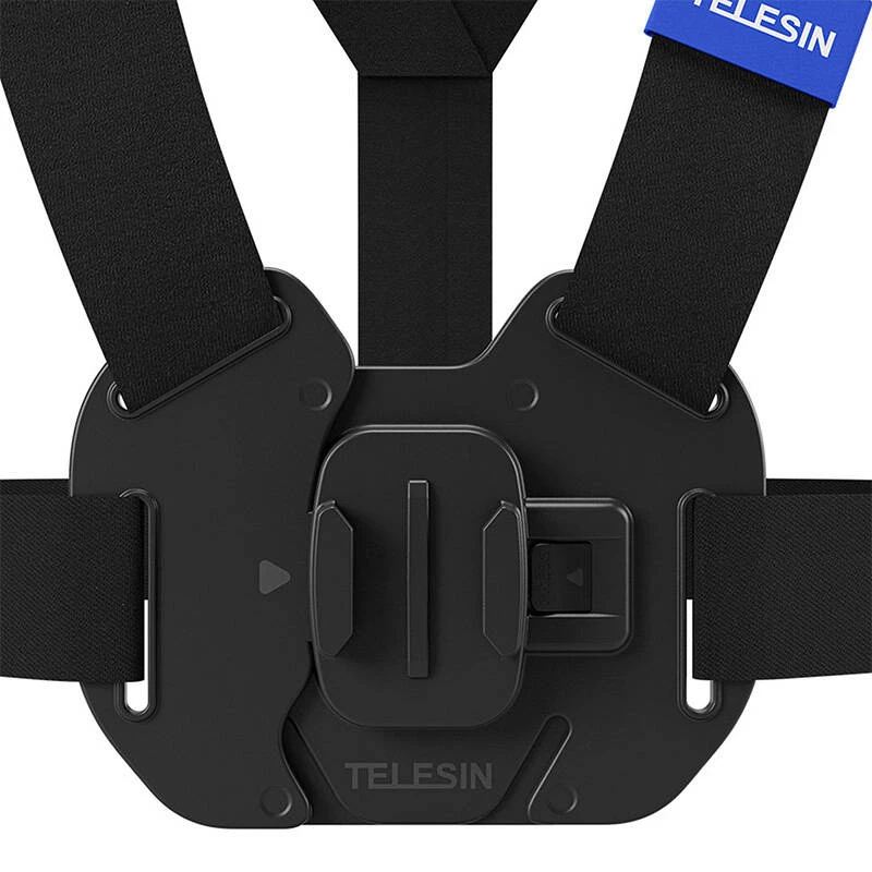 Chest Mount Harness Telesin GP-UCS-001 adjustable fit compatible with GoPro cameras