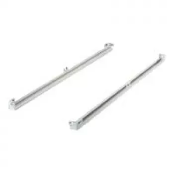 Rittal enclosure DK 5501.320, steel housing, grey, depth 1000 mm (2 pcs)