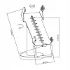 Sbox POS SWIWEL Credit Card Stand PTM-03
