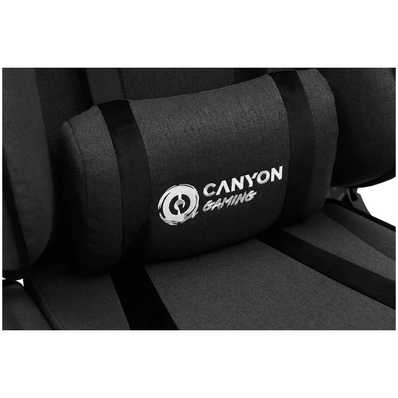 Canyon FCH01 - Crest - gaming chair with fabric cover - grey