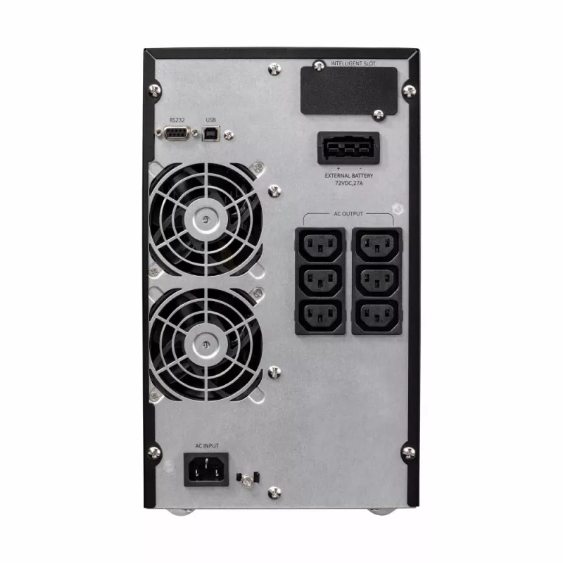 Eaton 9E 2000I uninterruptible power supply (UPS) Double-conversion (Online) 2 kVA 1600 W 6 AC outlet(s)
