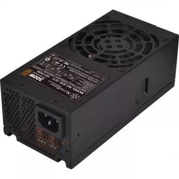 SilverStone TFX Series SST-TX300 - Power Supply (Internal) - TFX12V / ATX12V 2,4 - 80 PLUS Bronze - AC 100-240 V - 300 Watt - active PFC - Black (SST-TX300)