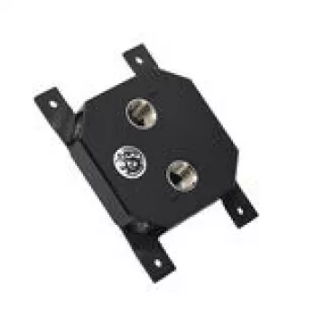 CPU Water Block BitsPower Summit ES AMD Edition — full-cover CPU cooler, black