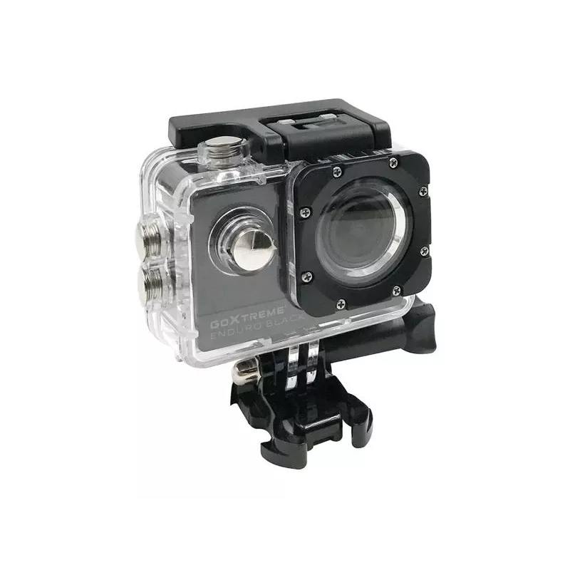 Easypix GoXtreme Enduro Black - Action Camera - mountable - 4K / 30 fps - 8.0 MPix - Wi-Fi - underwater to 30 m - Black