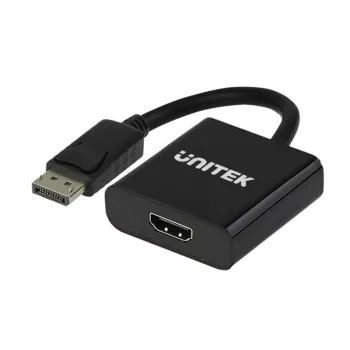 Unitek DisplayPort to HDMI 1080P Full HD Adapter Black