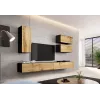 Cama cabinet VIGO 90 full 90/35/32 black/wotan oak