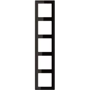 Jung Frame 5-way black horizontal/vertical LS 985 SW (LS985SW)
