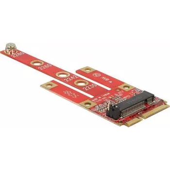 Delock 63384 Mini PCIe to M.2 Key B Converter with Micro SIM Slot