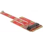 Delock 63384 Mini PCIe to M.2 Key B Converter with Micro SIM Slot